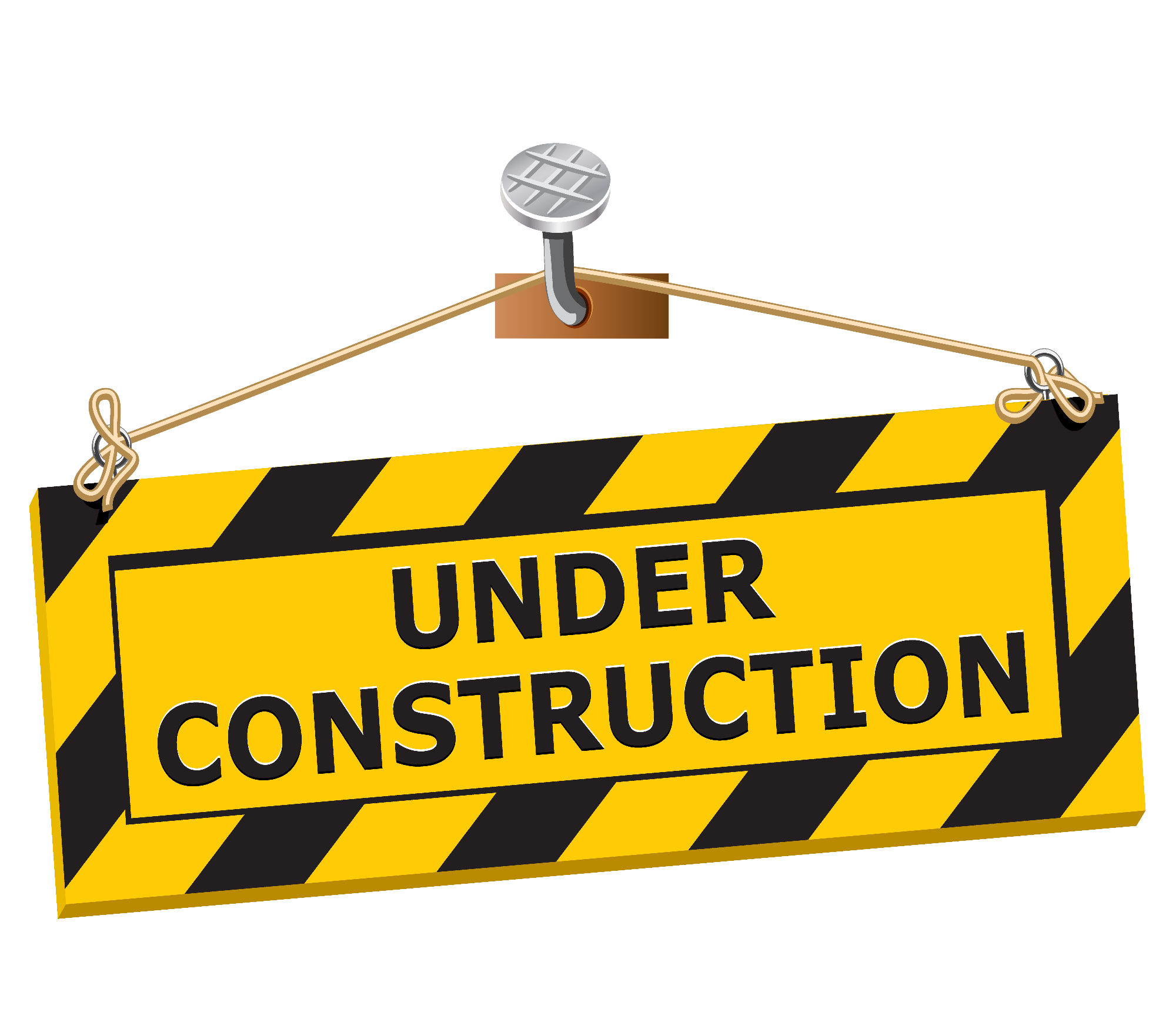 Page Under Construction Sign